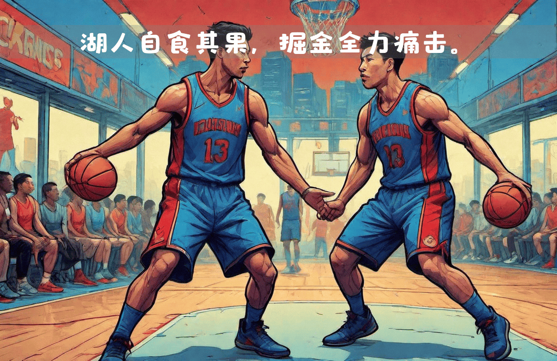 NBA球员在训练中全力以赴备战